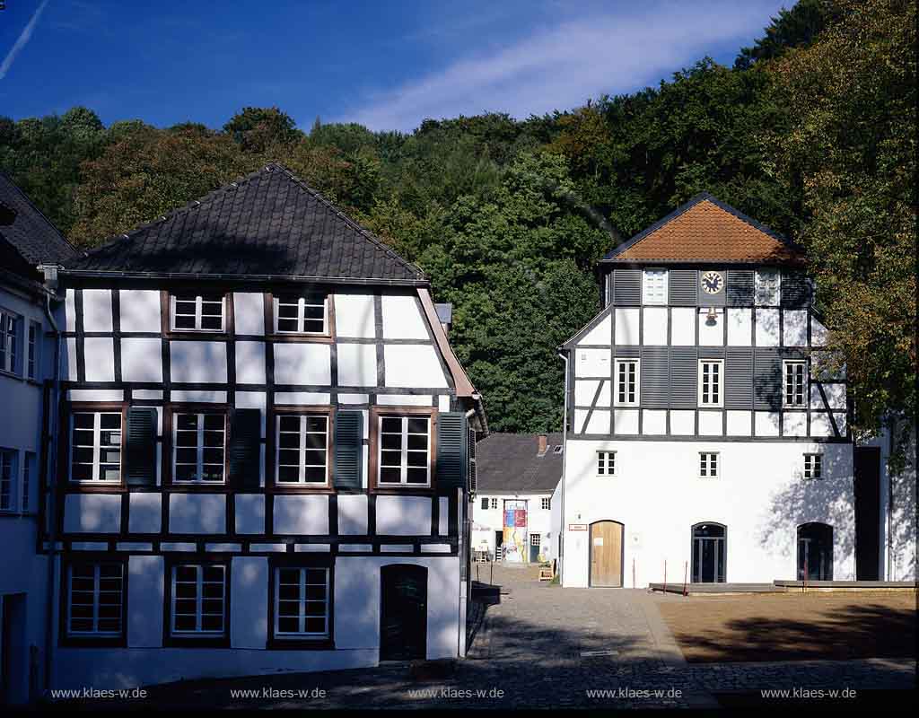 Bensberg, Bergisch Gladbach, Rheinisch-Bergischer Kreis, Blick auf Sand Museum Alte Dombach