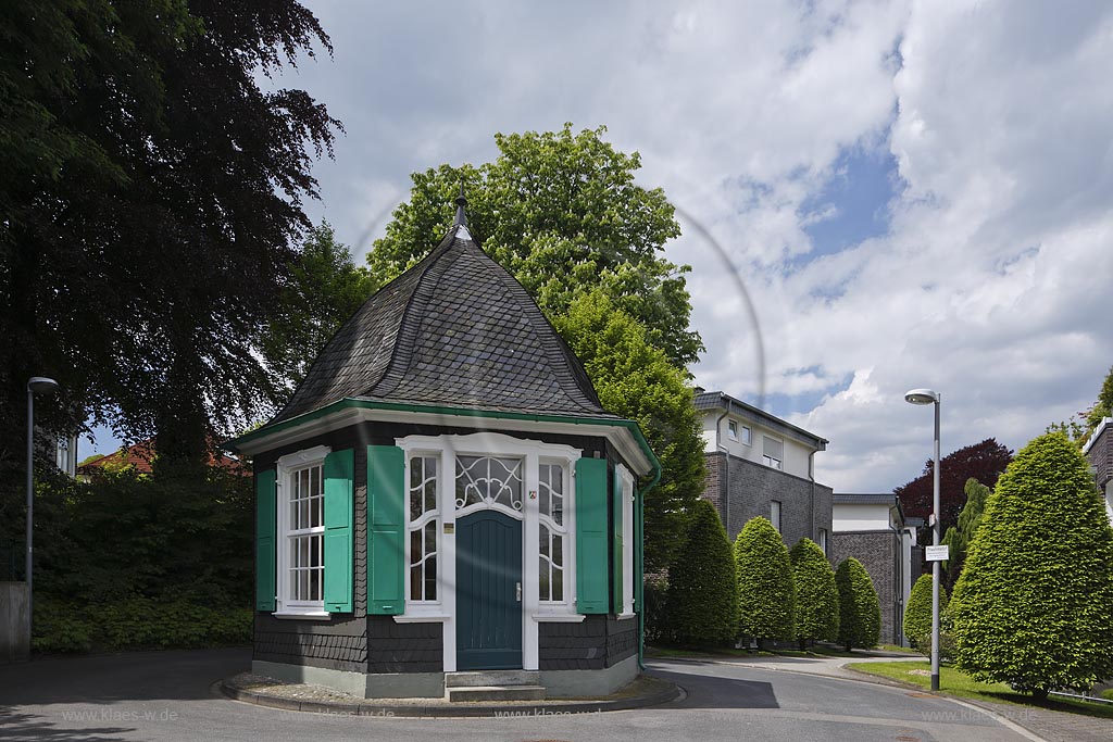 Remscheid-Lennep, Gartenhaus Hardtscher Pavillon; Remscheid-Lennep, detached house Hardtscher Pavillon.