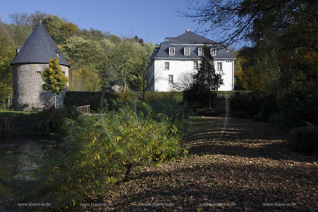 Velbert Neviges Schloss Hardenberg im Herbst