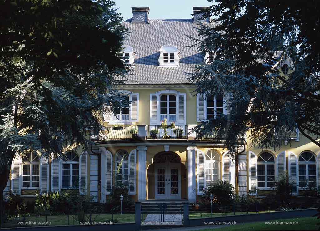 Elberfeld, Wuppertal, Regierungsbezirk Dsseldorf, Duesseldorf, Blick auf Villa Haus Roseneck im Briller Viertel