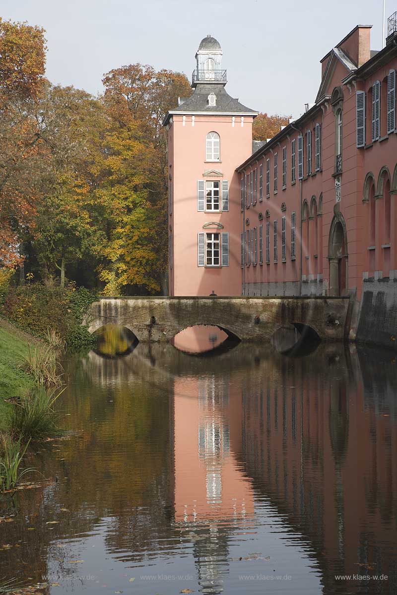 Dsseldorf, Kalkum, Schloss Kalkum, Herbststimmung, Schlosspark