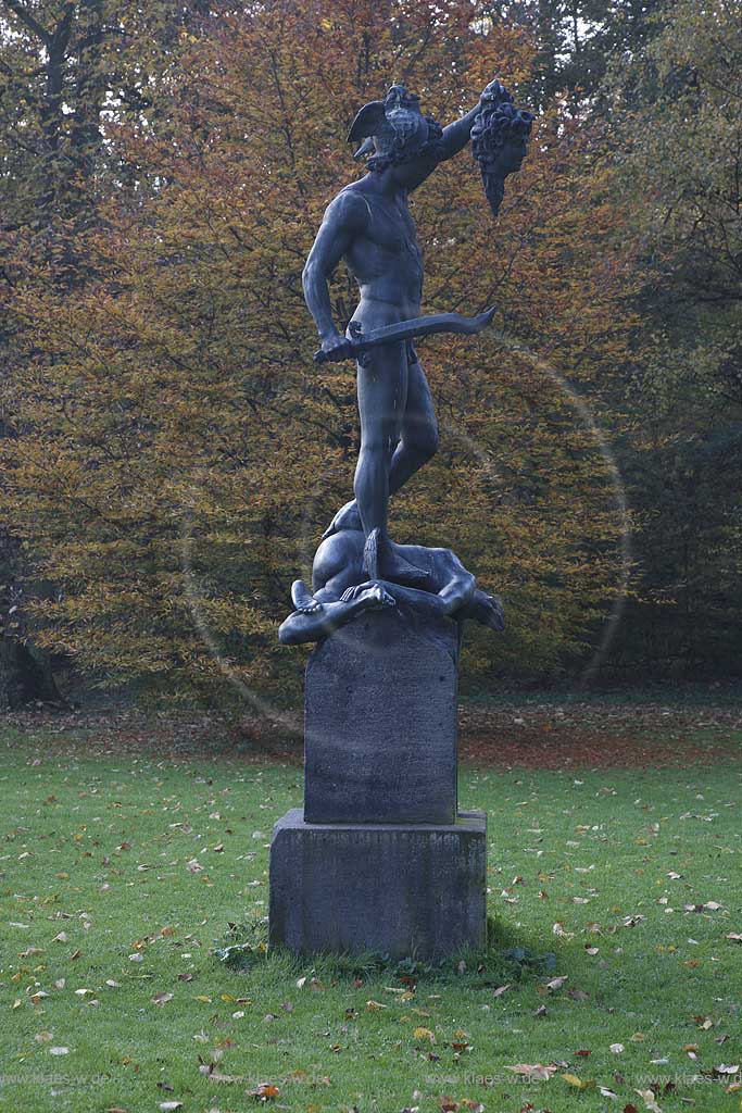 Dsseldorf, Lohhausen, Lantzscher Park, Skulptur