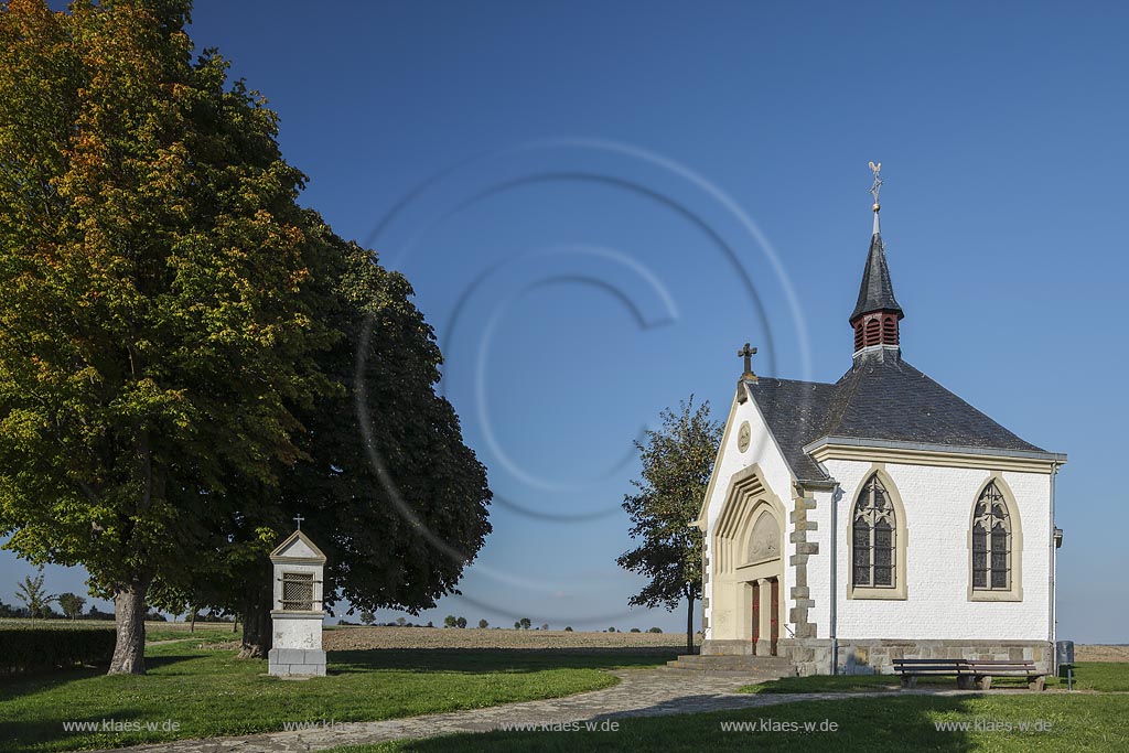 Zuelpich-Fuessenich, Aldericus-Kapelle; Zuelpich-Fuessenich, chapel Aldericus-Kapelle.