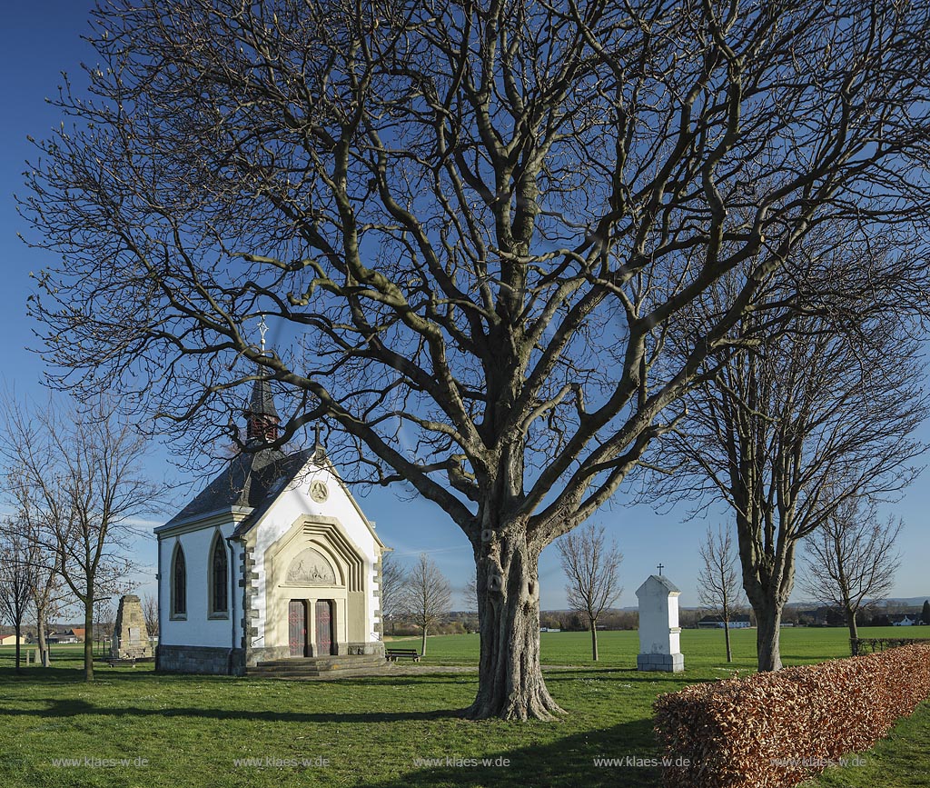 Zuelpich-Fuessenich, Aldericus-Kapelle; Zuelpich-Fuessenich, Aldericus chapel.