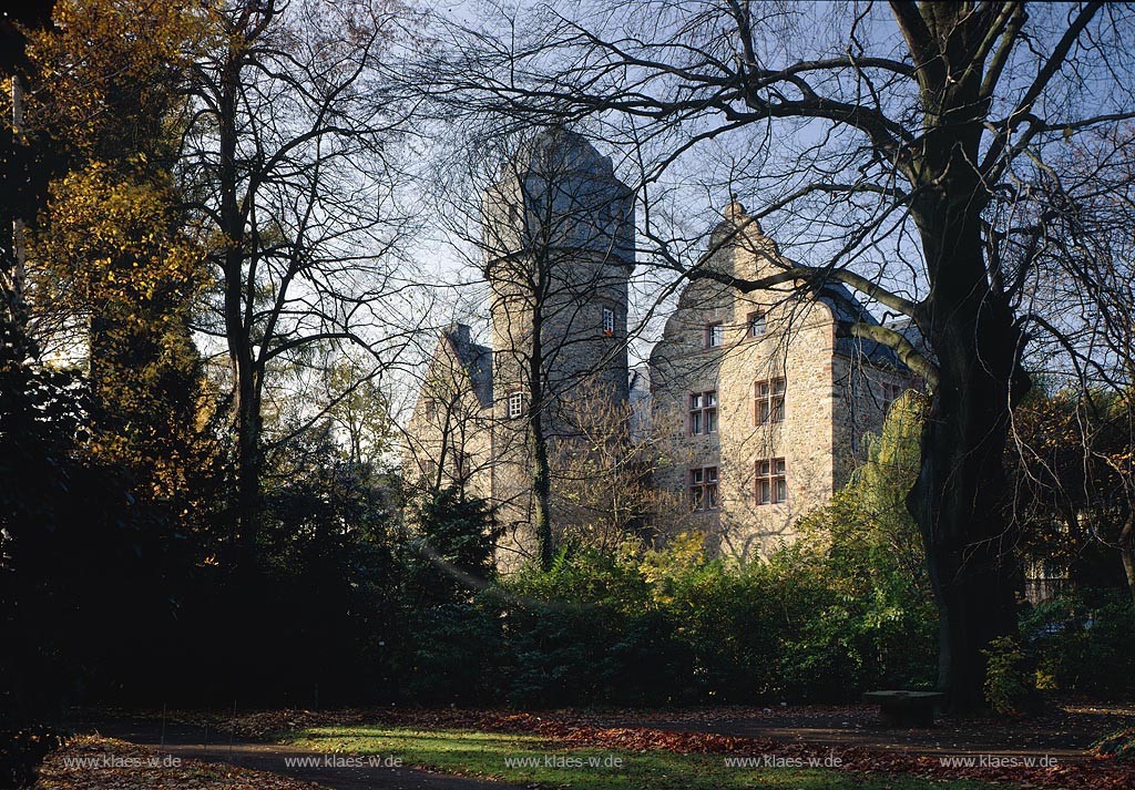 Gieen, Blick auf altes Schlo, Schloss Gieen, Landgrfliche, Landgraefliche Burg, Hessen