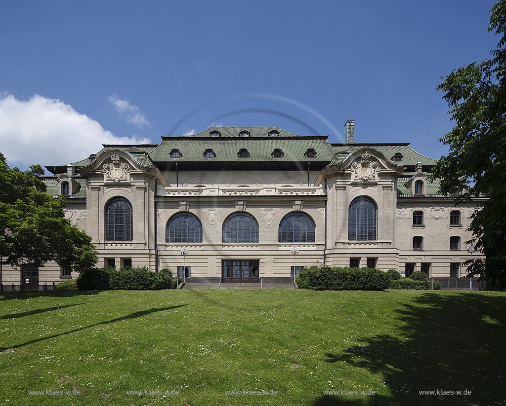 Moenchengladbach, Kaiser-Friedrich-Halle, sie wurde zwischen 1901 und 1903 im Jugendstil erbaut; Moenchengladbach, event hall Kaiser Friedrich-Halle.