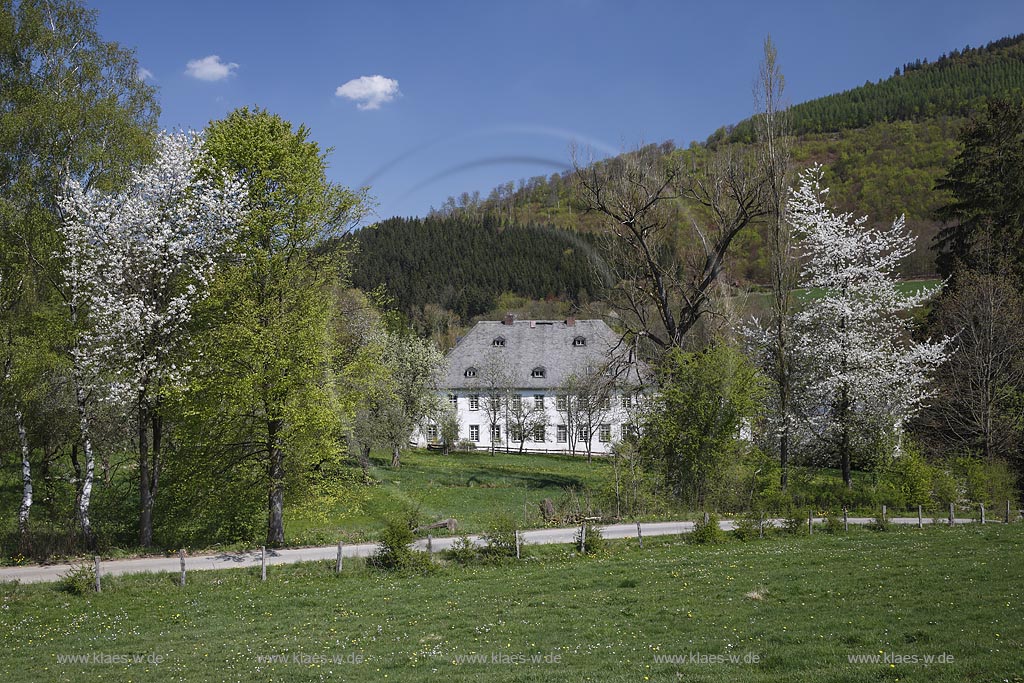 Eslohe-Blessenohl, Rittergut Haus Blessenohl; Eslohe-Blessenohl, manor Haus Blessenohl.