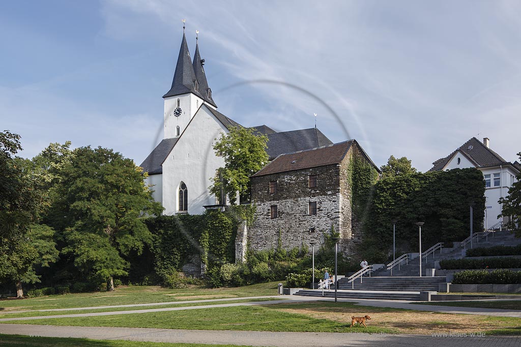 Iserlohn, Blick auf die evangelische Marienkirche, auch Oberste Stadtkirche genannt; Iserlohn, view at evangelic church.