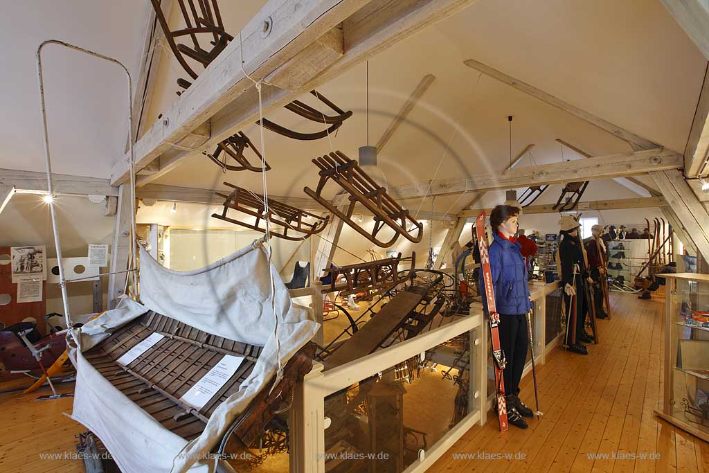 Das Westdeutsche Wintersport-Museum im Winterberger Stadtteil Neuastenberg zeigt auf einer Flche von etwa 240 m die Geschichte des Wintersports im Sauerland.