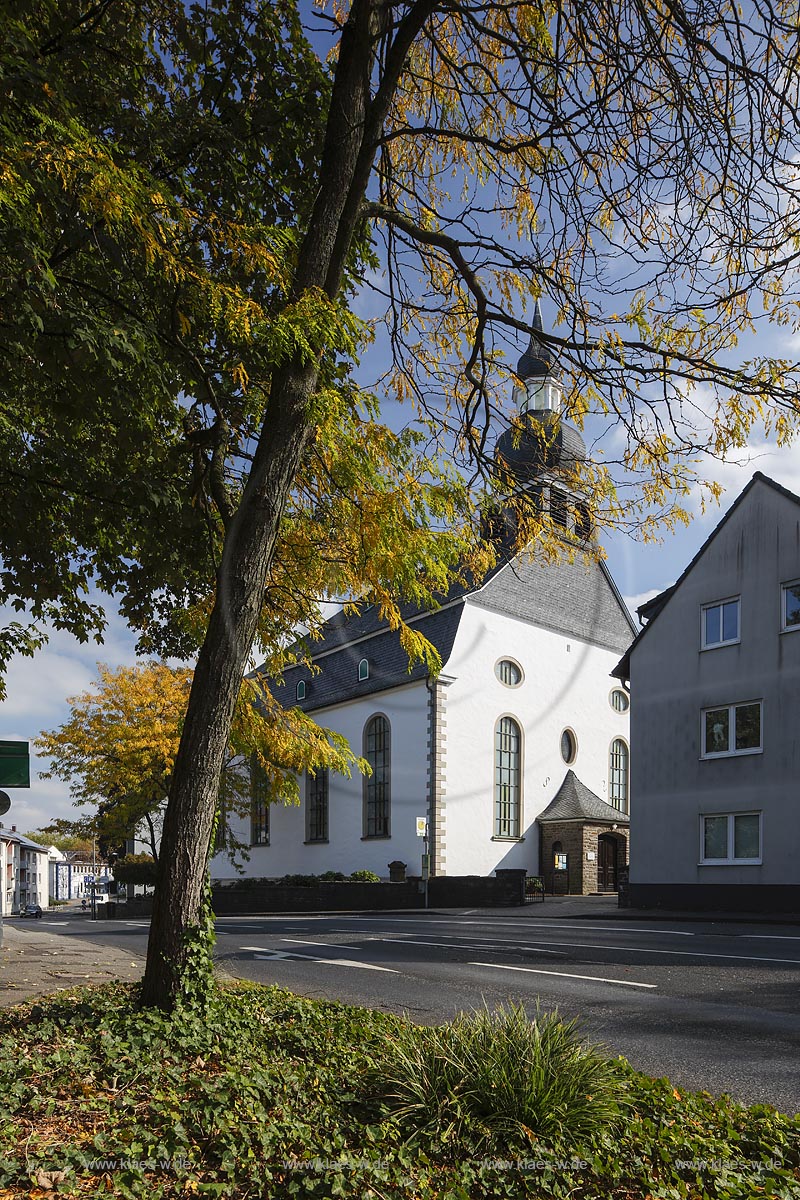 Radevormwald, evangelisch Lutherische Kirche; Radevormwald, evangelic church Lutherische Kirche.
