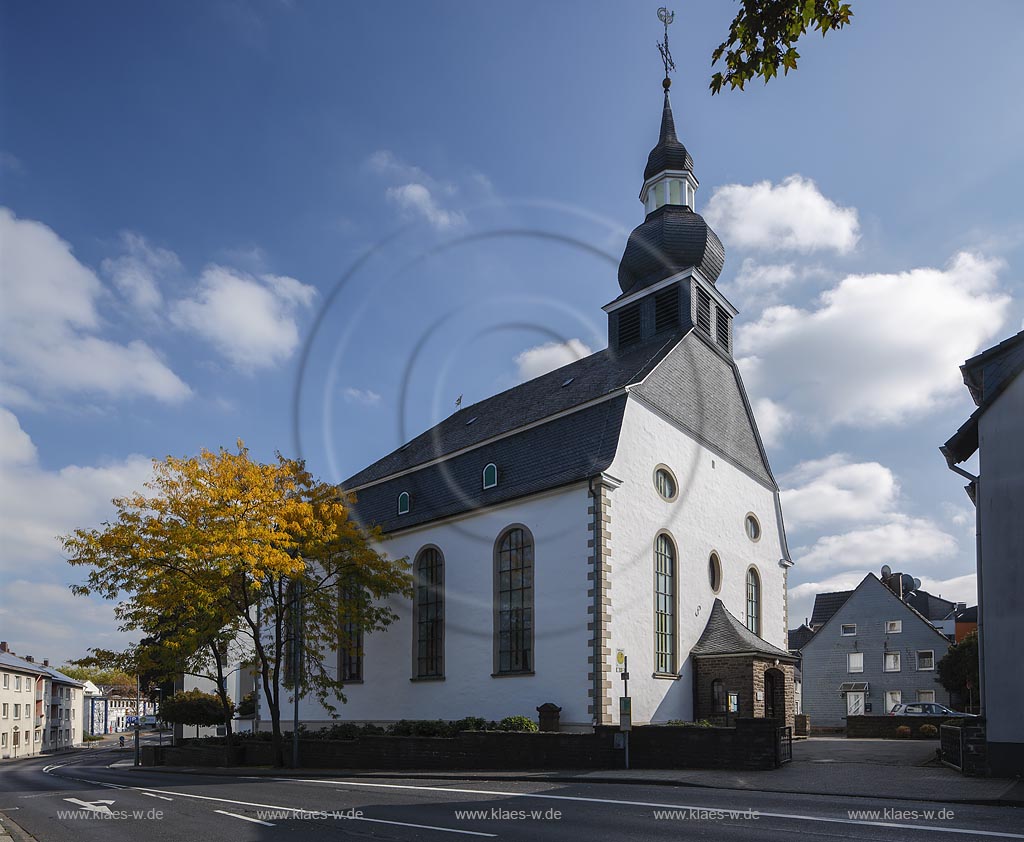 Radevormwald, evangelisch Lutherische Kirche; Radevormwald, evangelic church Lutherische Kirche.