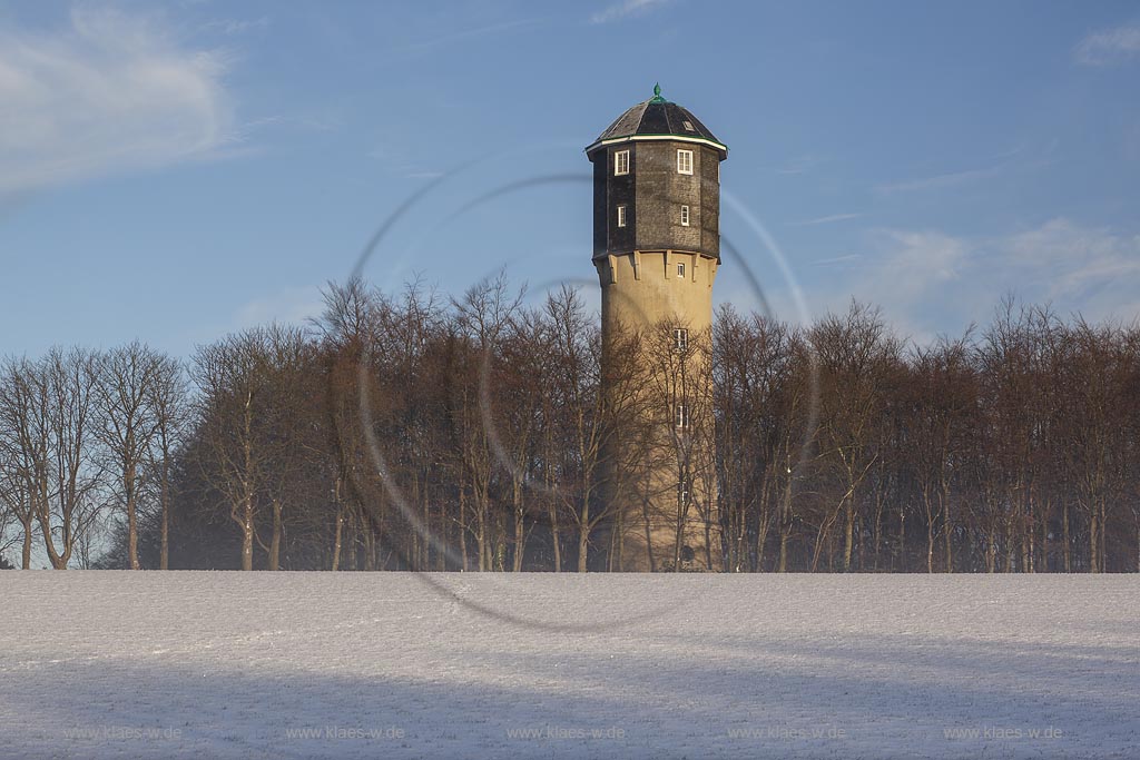 Remscheid-Luettringhausen, Garschagen, Luettringhauser Wasserturm; Remscheid-Luettringhausen, Garschagen, water tower.