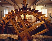 Ratingen, Kreis Mettmann, Blick in Baumwollspinnerei Brueggelmann, Brüggelmann, Rheinisches Industriemuseum