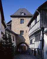 Blankenheim, Kreis Euskirchen, Eifel, Blick auf Historisches Hirtentor