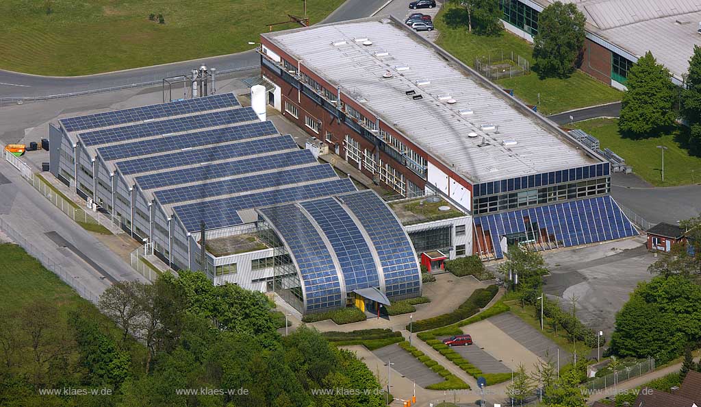 Rotthausen Solarfabrik Shell Gelsenkirchen, Ruhrgebiet, NRW, Nordrhein-Westfalen, Deutschland, Europa